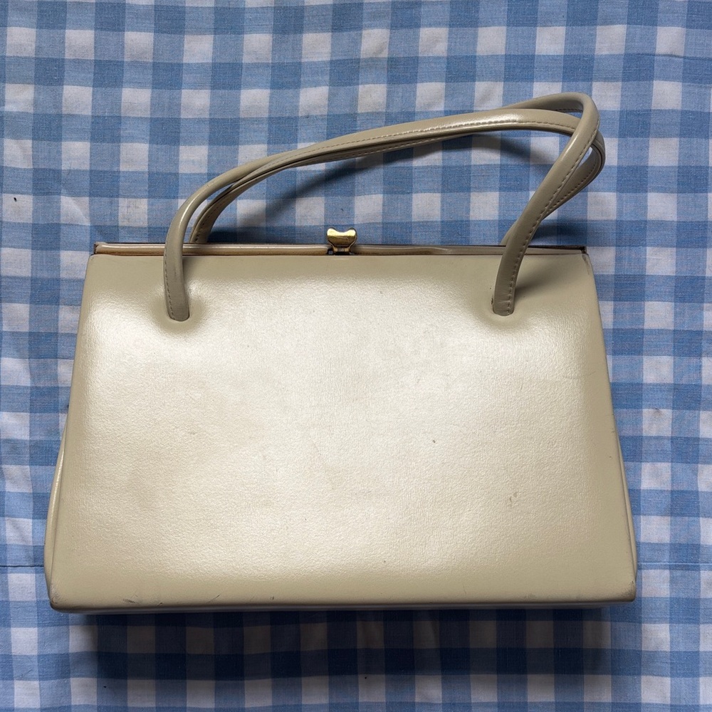 Vintage Cream Women's Top-Handle Bag